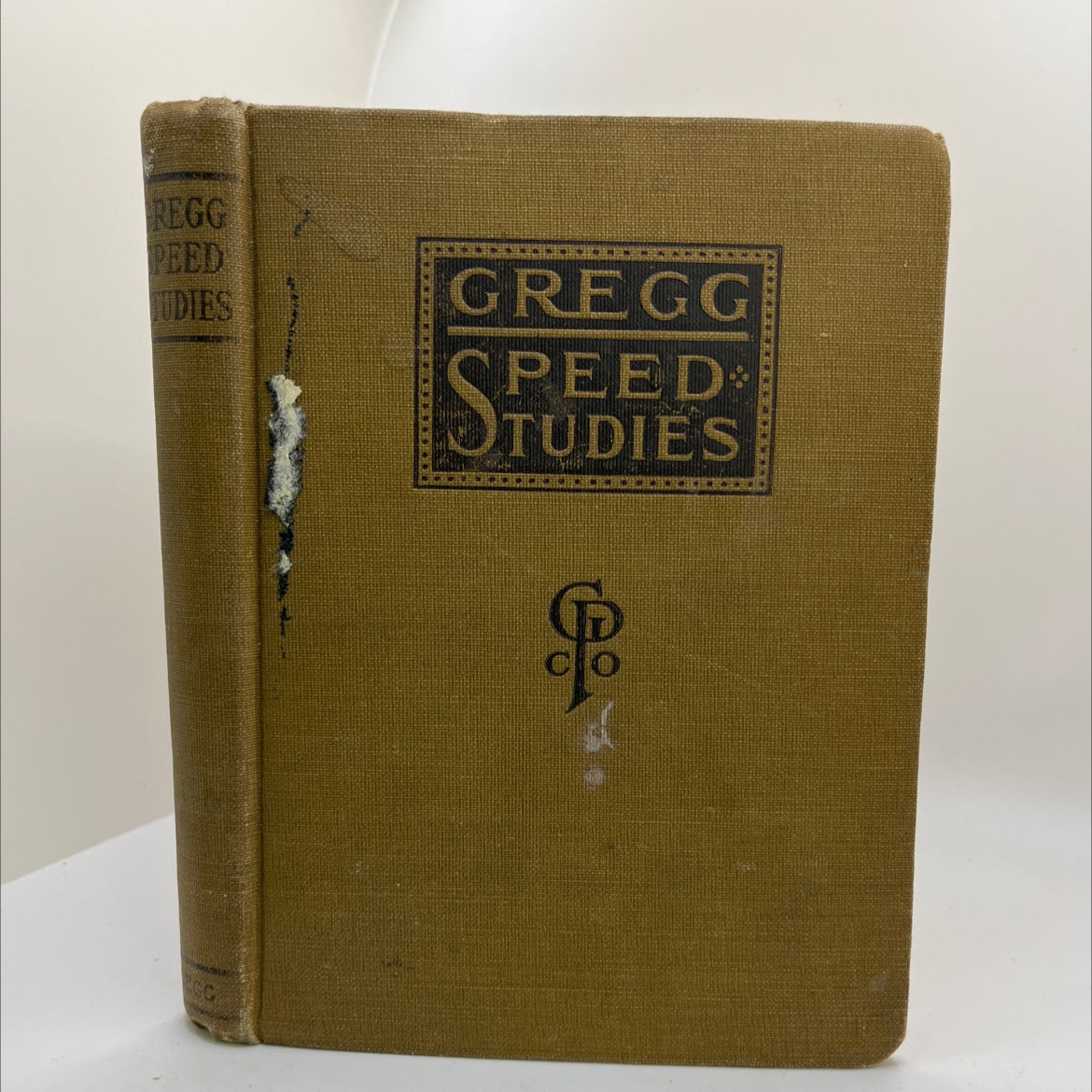 gregg speed studies book, by john robert gregg, 1917 Hardcover image 1