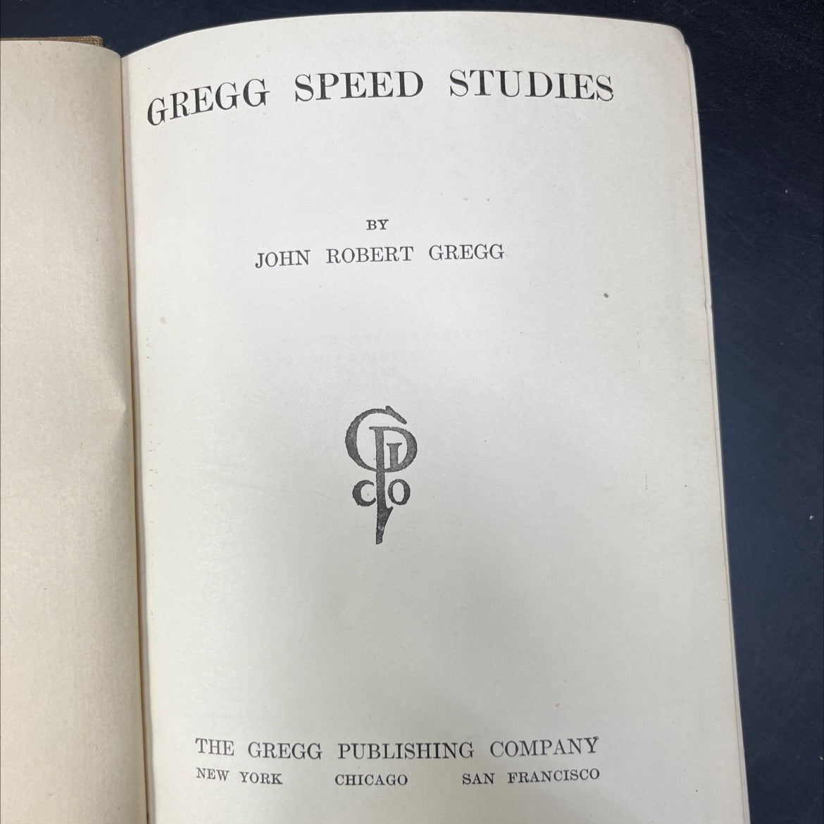 gregg speed studies book, by john robert gregg, 1917 Hardcover image 2