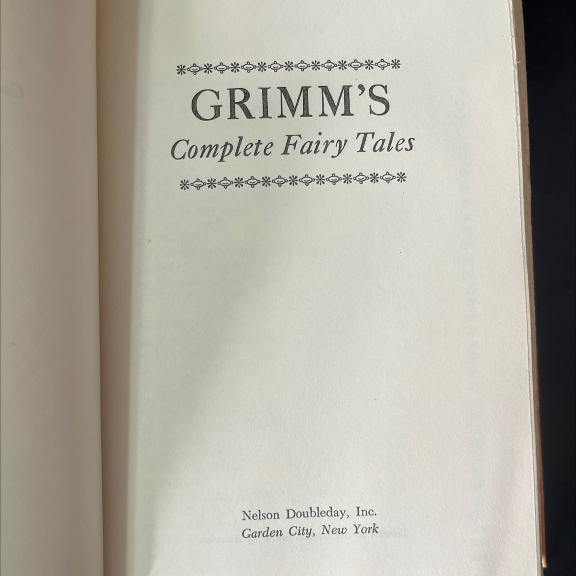 grimm's complete fairy tales book, by Brothers Grimm, 1970 Hardcover, Vintage image 2