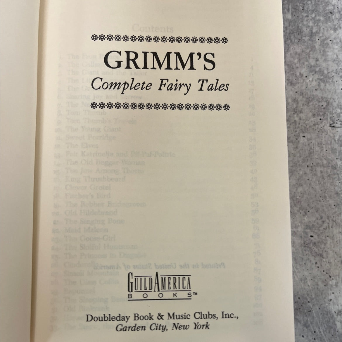 grimm's complete fairy tales book, by unknown, 1970 Hardcover, Vintage image 2