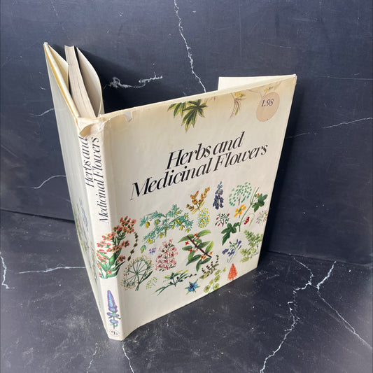 herbs and medicinal flowers book, by Matthias Hermann, 1973 Hardcover, Vintage image 1