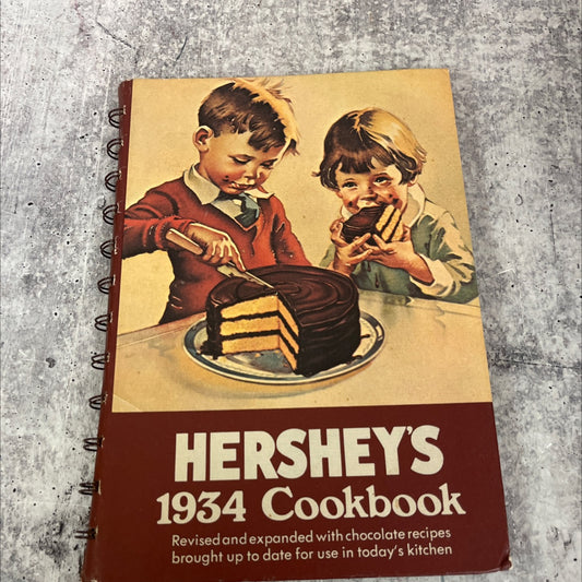 hershey's 1934 cookbook book, by unknown, 1934 Hardcover image 1