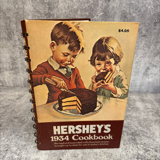 hershey's 1934 cookbook book, by hershey chocolate company, 1971 Hardcover image 1