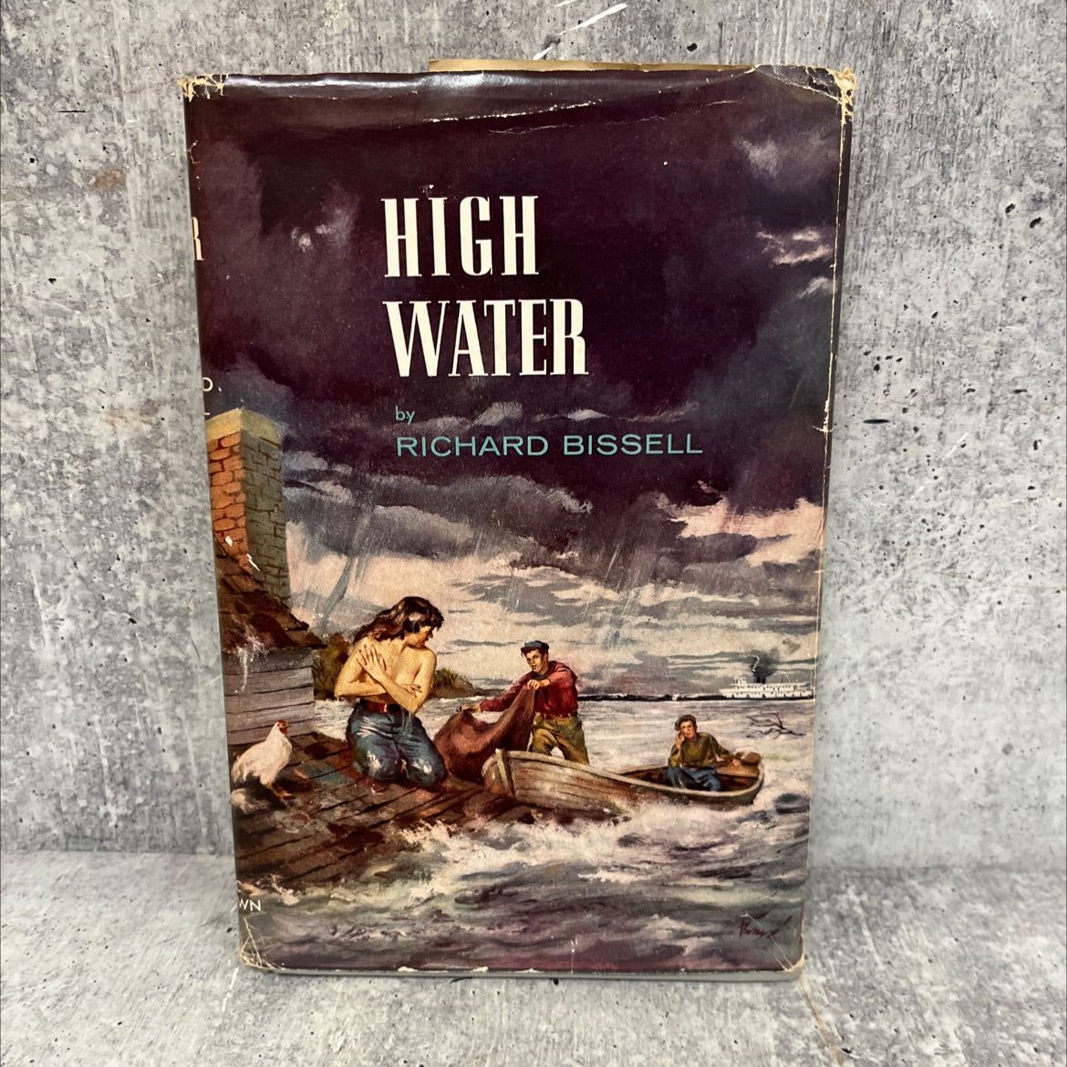 high water book, by richard bissell, 1954 Hardcover, Vintage image 1