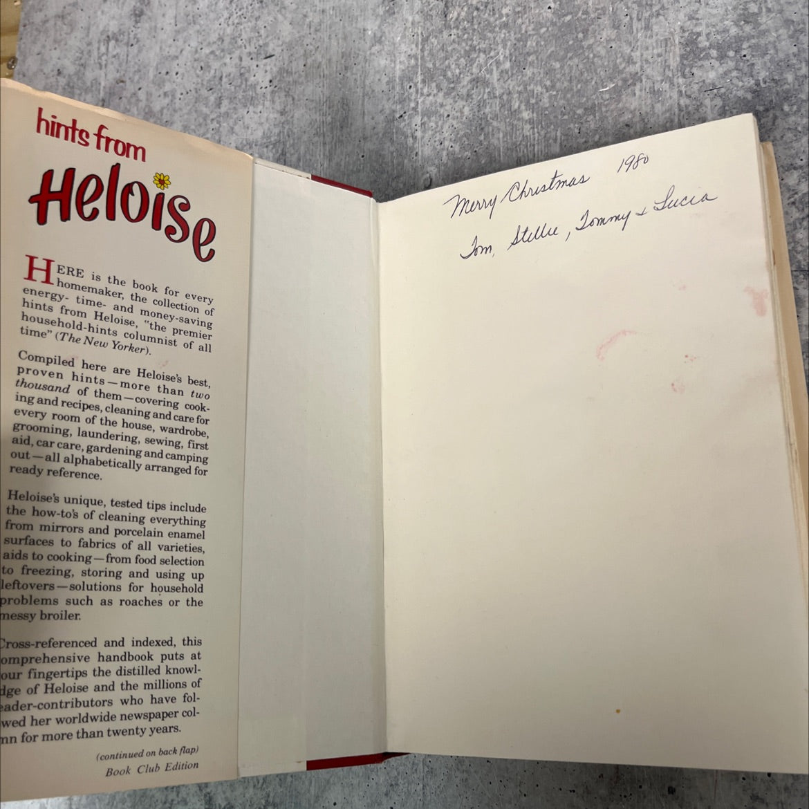 hints from heloise book, by heloise, 1980 Hardcover image 4