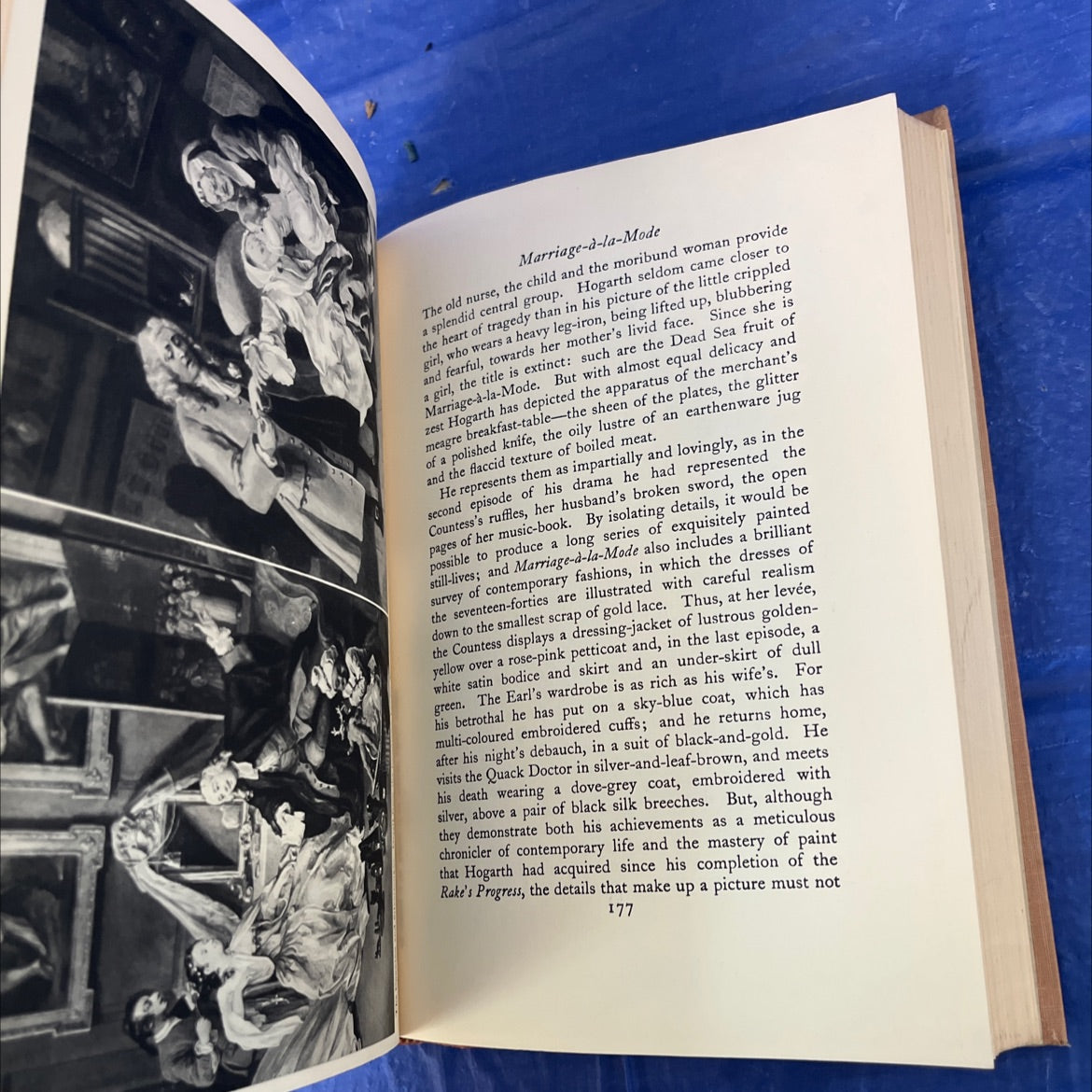 hogarth's progress book, by peter quennell, 1955 Hardcover image 4