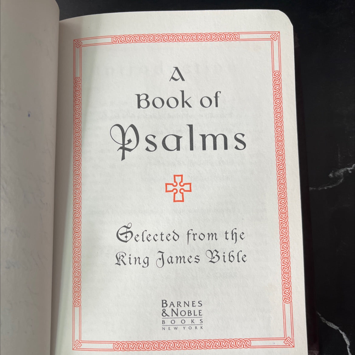 holy bible: a book of psalms selected from the king james bible book, by unknown, 1994 Paperback image 2