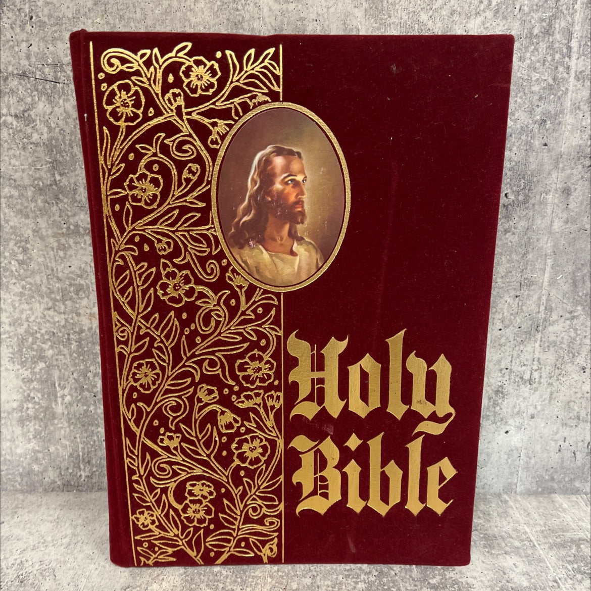 holy bible: the new american bible book, by confraternity of christian doctrine, 1986 Hardcover, Red Letter Edition image 1