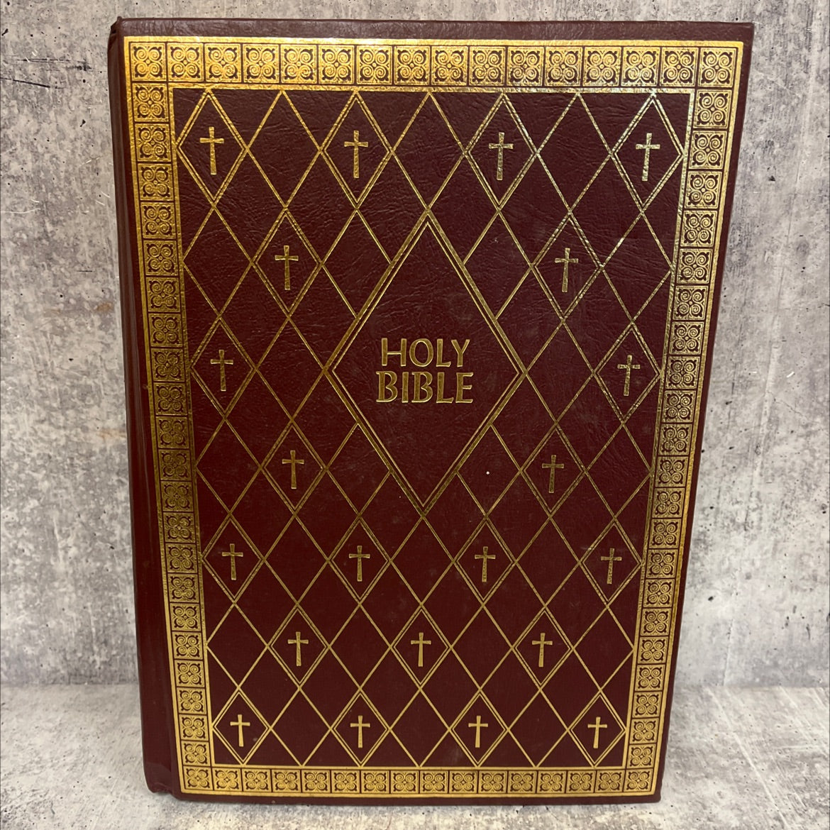 holy bible, the new american bible book, by Confraternity of Christian Doctrine, 1991 Leather image 1