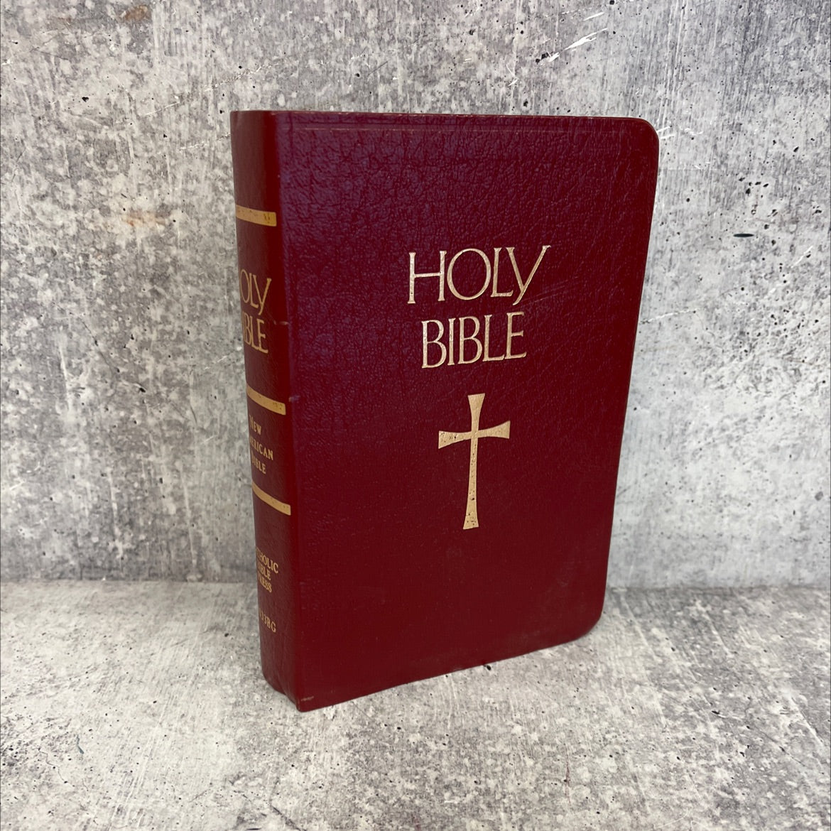 holy bible: the new american bible book, by not stated, 1991 Leather image 1