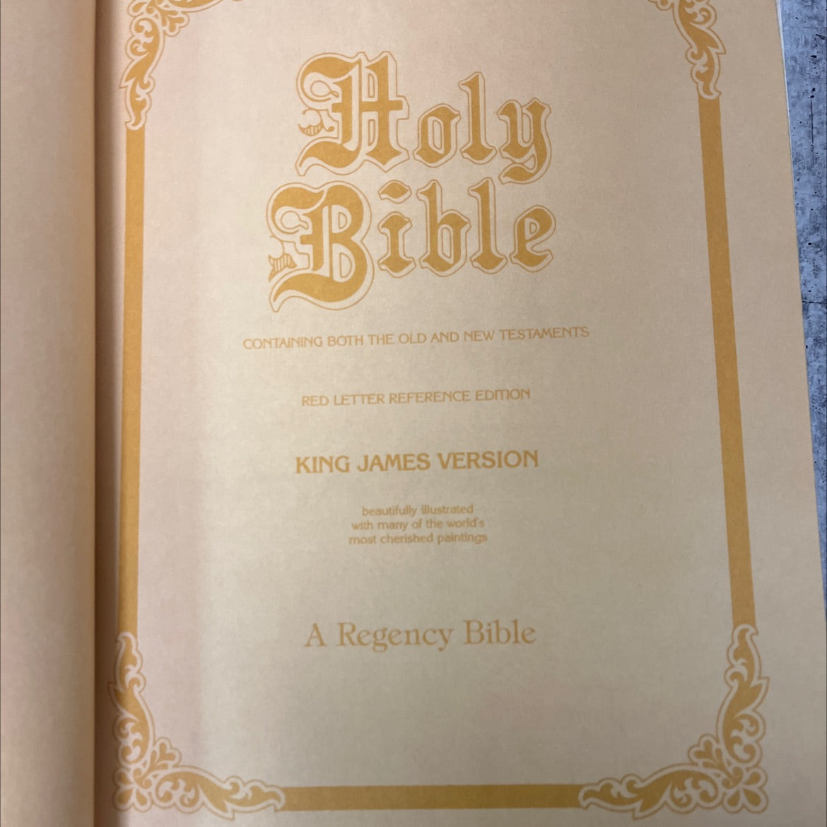 holy bible containing both the old and new testaments red letter reference edition king james version beautifully image 2