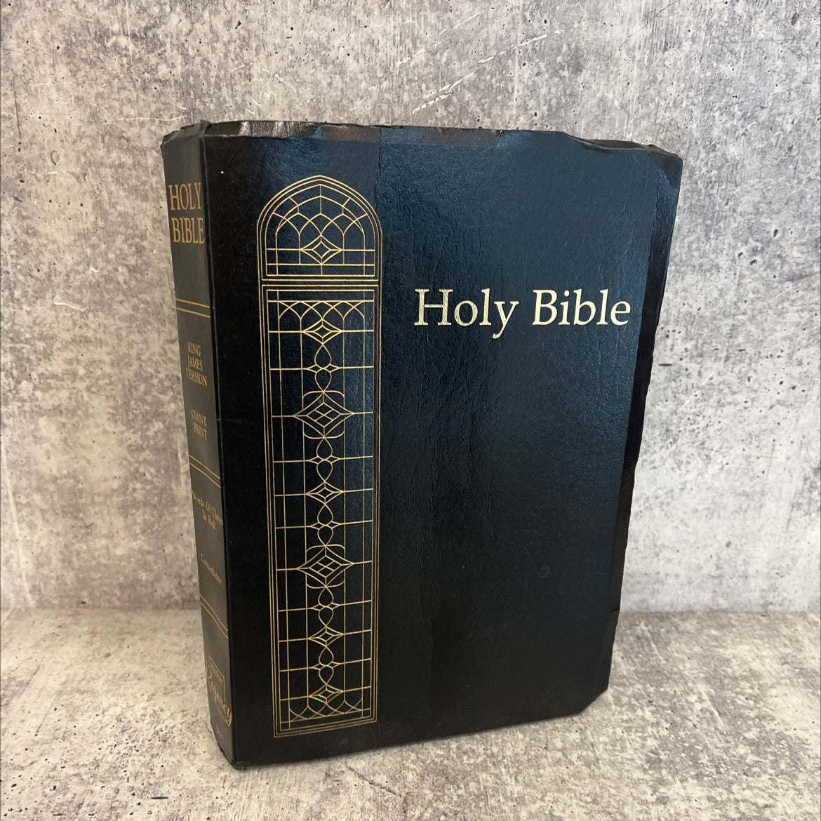 holy bible containing the old and new testaments book, by unknown, 1990 Paperback, Vintage image 1