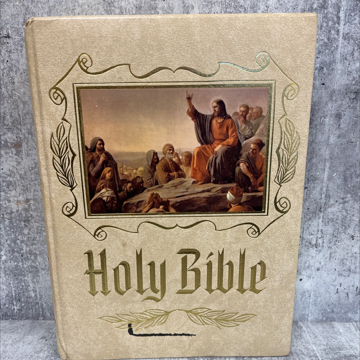 holy bible new american bible book, by not stated, 1991 Hardcover, Red Letter Edition image 1