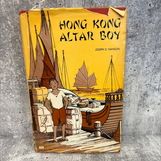 SIGNED hong kong altar boy book, by joseph e. hanson, 1965 Hardcover image 1