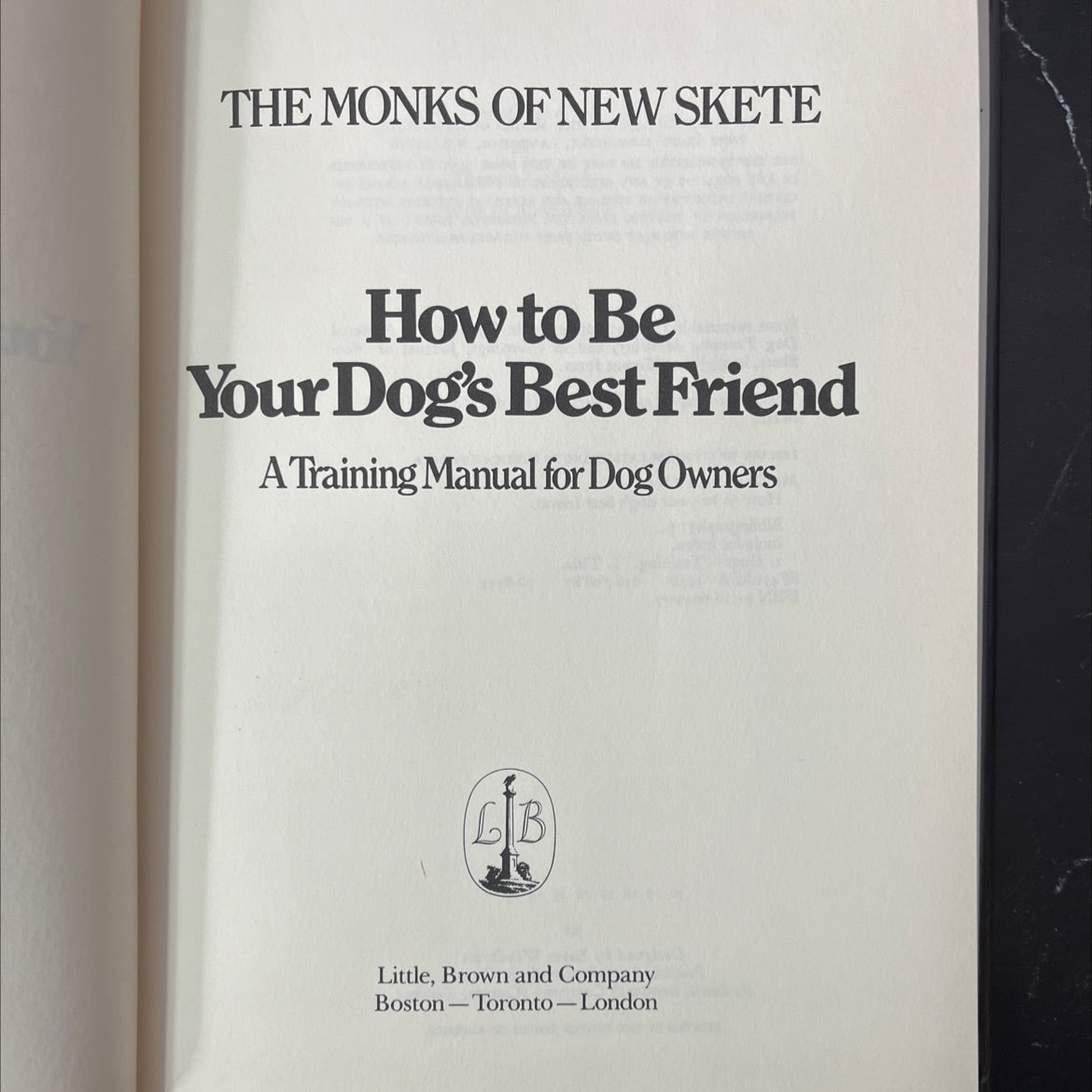 how to be your dog's best friend book, by monks of new skete, 1978 Hardcover, Vintage image 2