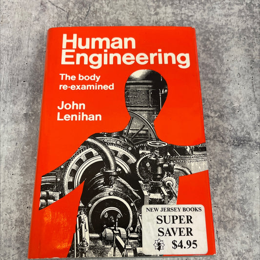 human engineering the body re-examined book, by John Lenihan, 1975 Hardcover image 1