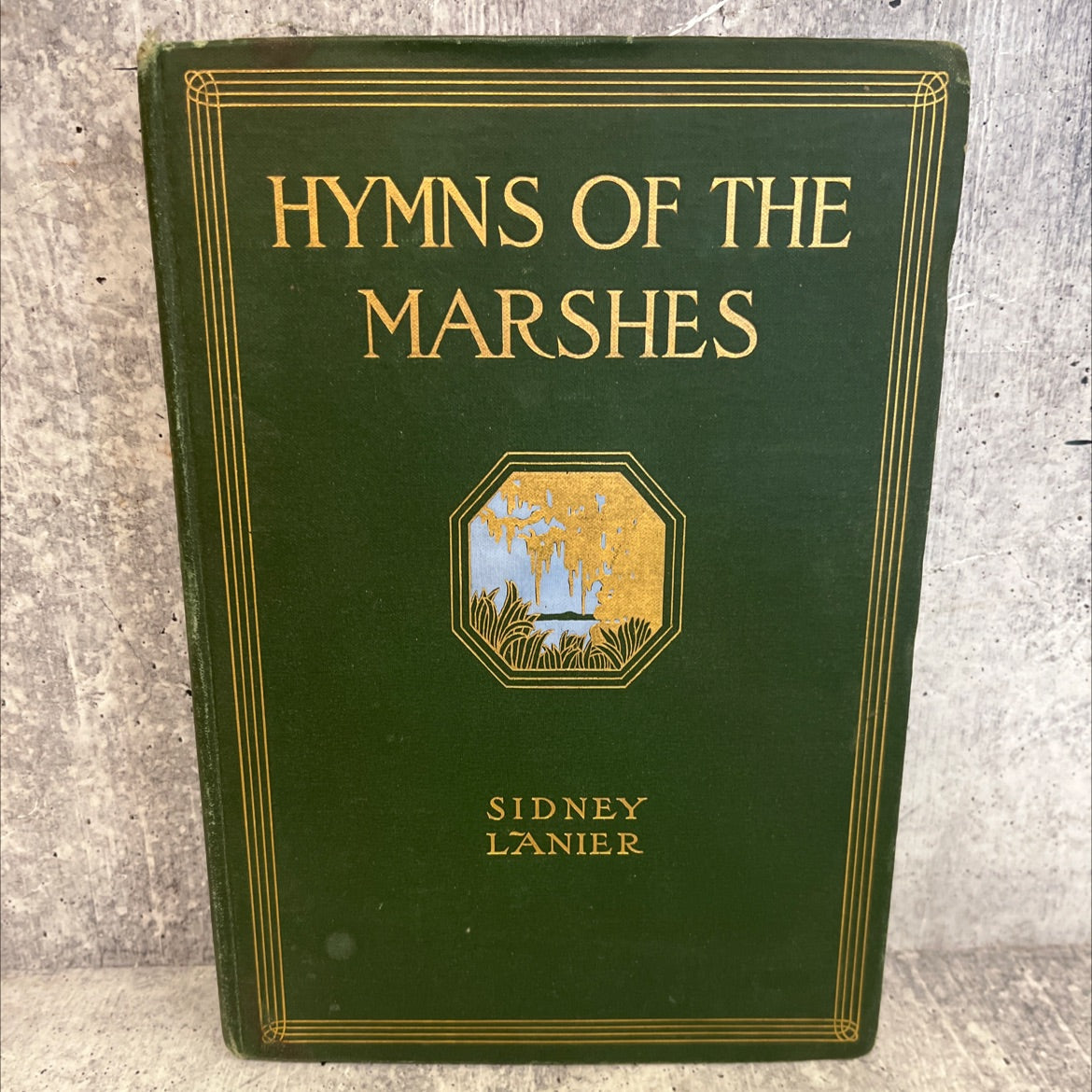 hymns of the marshes book, by sidney lanier, 1907 Hardcover, Antique image 1