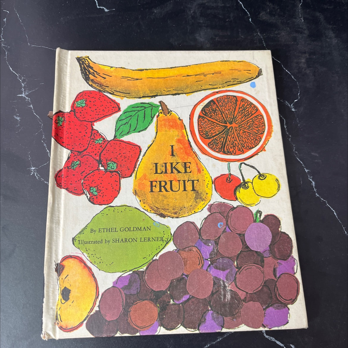 i like fruit book, by ethel goldman, 1973 Hardcover image 1