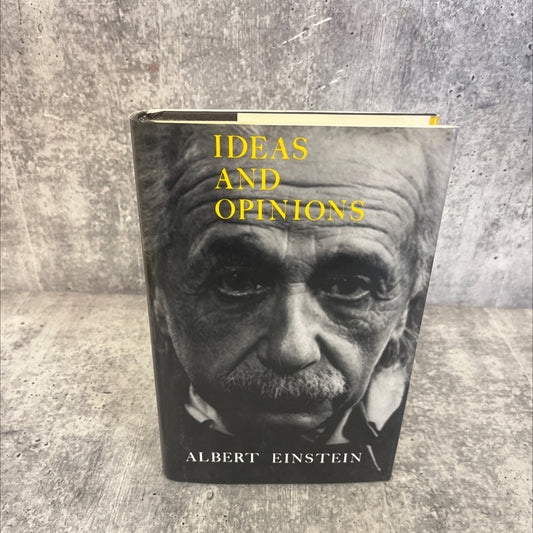 ideas and opinions book, by albert einstein, 1954 Hardcover image 1