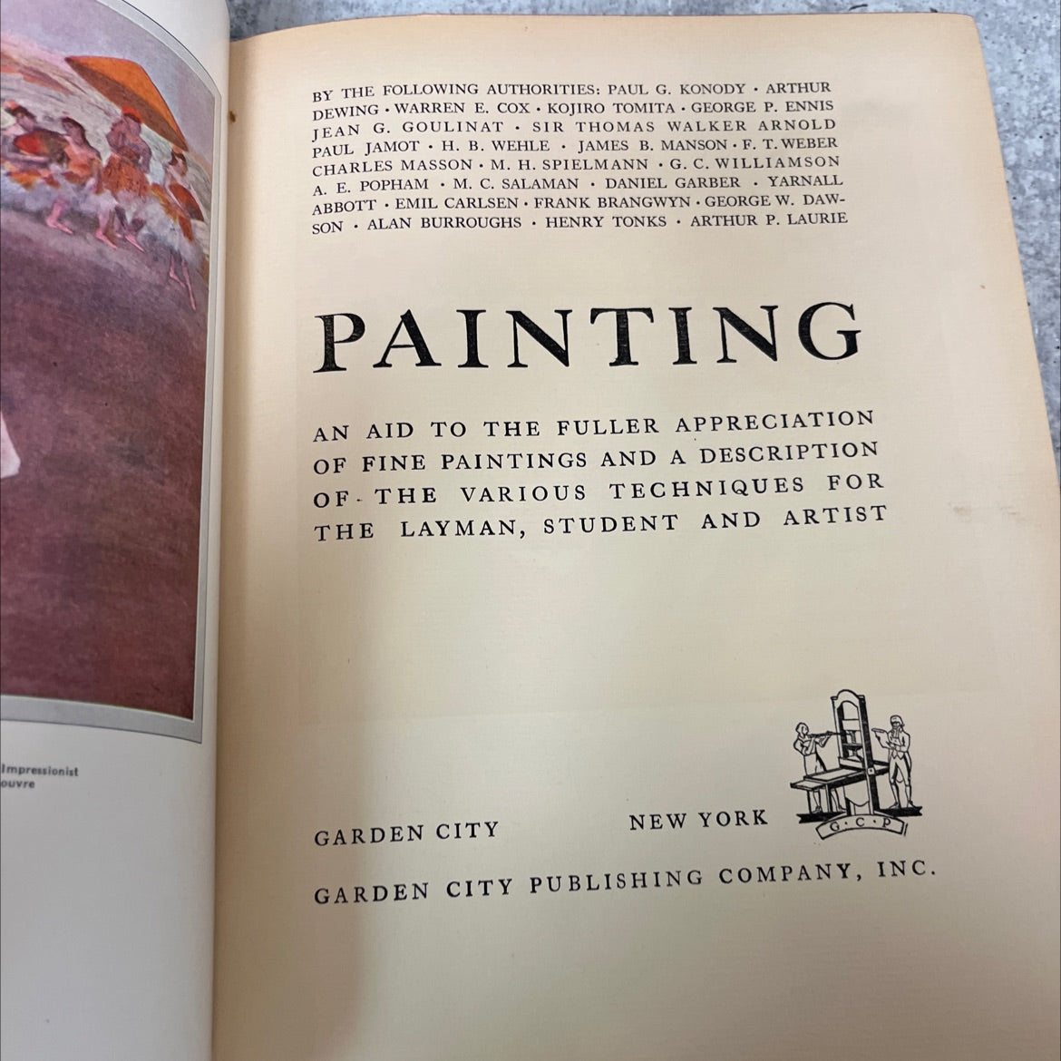 impressionist ouvre book, by paul g. konody, arthur dewing, warren e. cox, kojiro tomita, george p. ennis, jean g. image 2