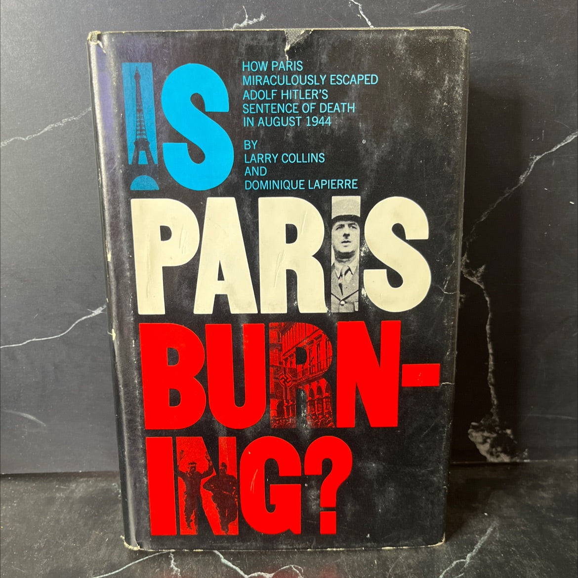 is paris burning? book, by larry collins and dominique lapierre, 1965 Hardcover, Vintage image 1