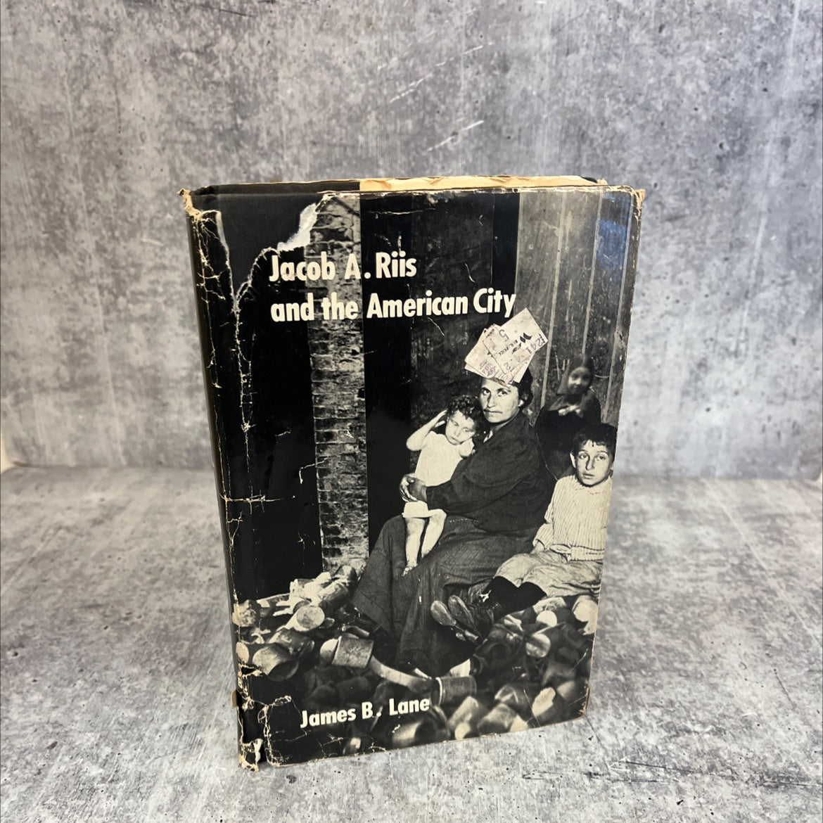 jacob a. riis and the american city book, by james b. lane, 1974 Hardcover, Vintage image 1