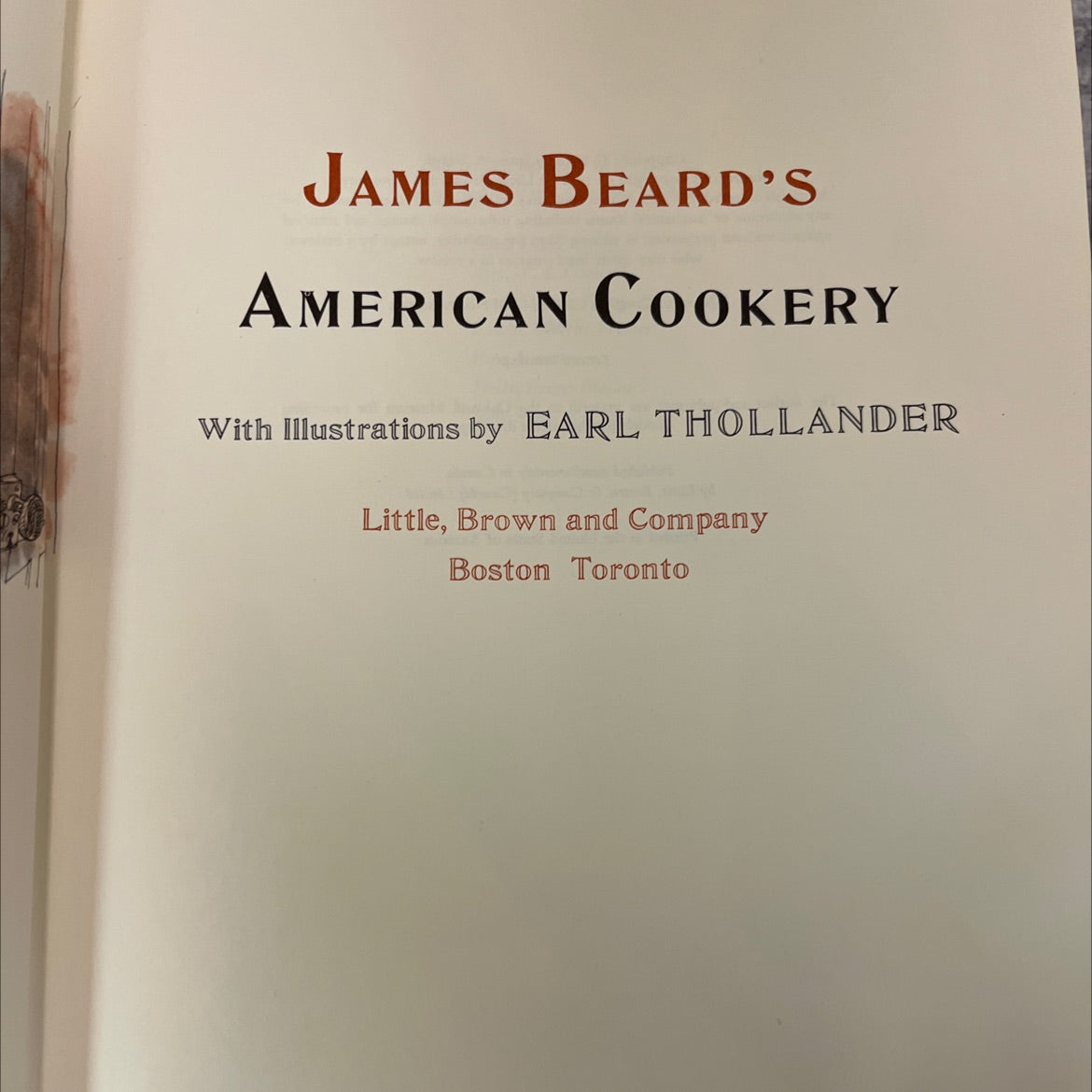 james beard's american cookery book, by James A. Beard, 1972 Hardcover, First Edition, Vintage image 2