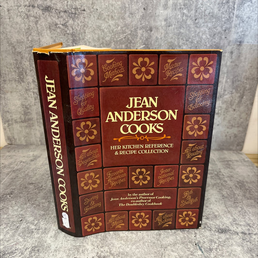 jean anderson cooks her kitchen reference & recipe collection book, by jean anderson, 1982 Hardcover, First Edition image 1