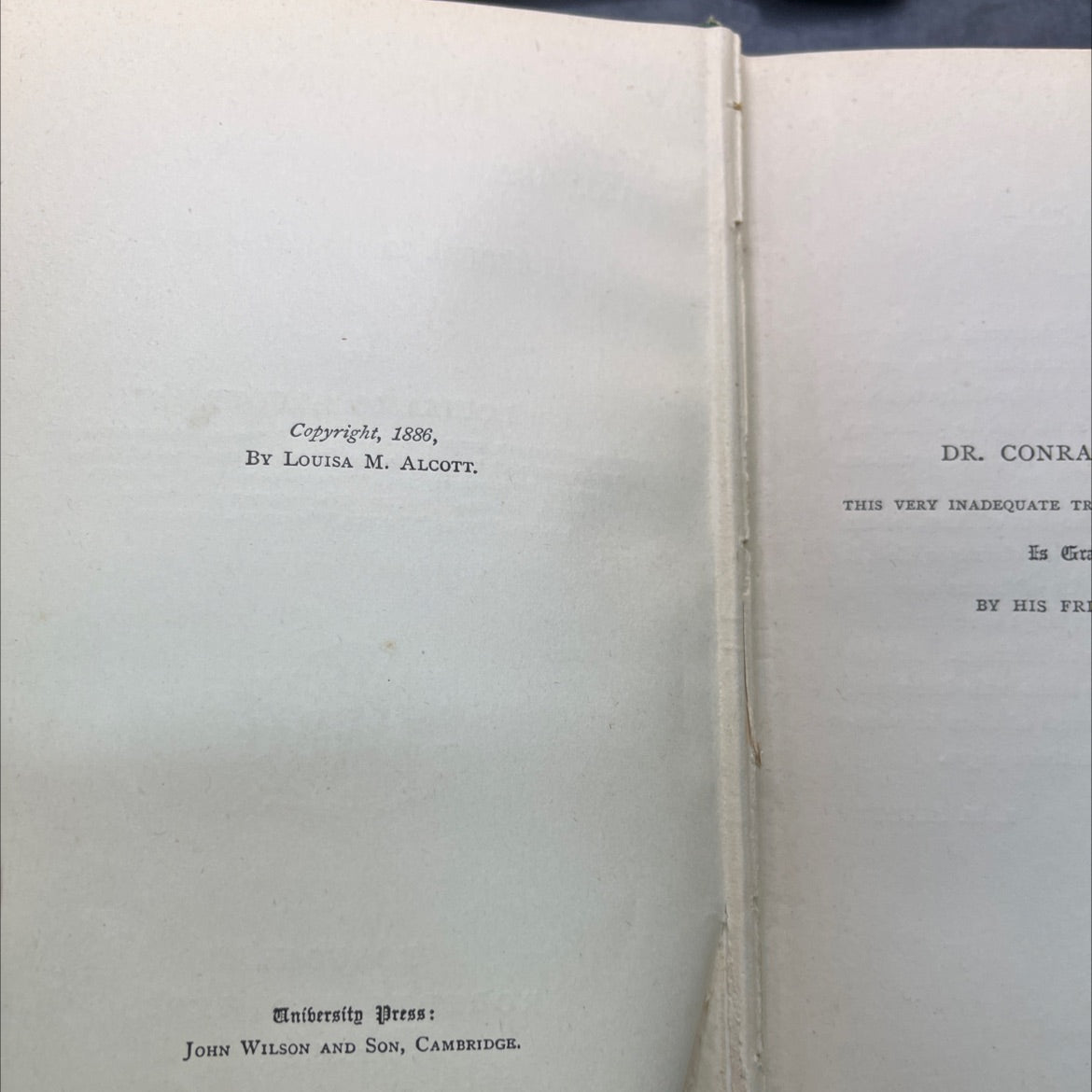 jo's boys, and how they turned out. a sequel to \"little men.\" book, by louisa m. alcott, 1886 Hardcover, Rare, Antique image 3