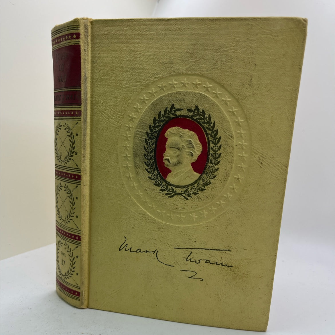 joan of arc, vol. ii book, by mark twain, 1924 Hardcover image 1