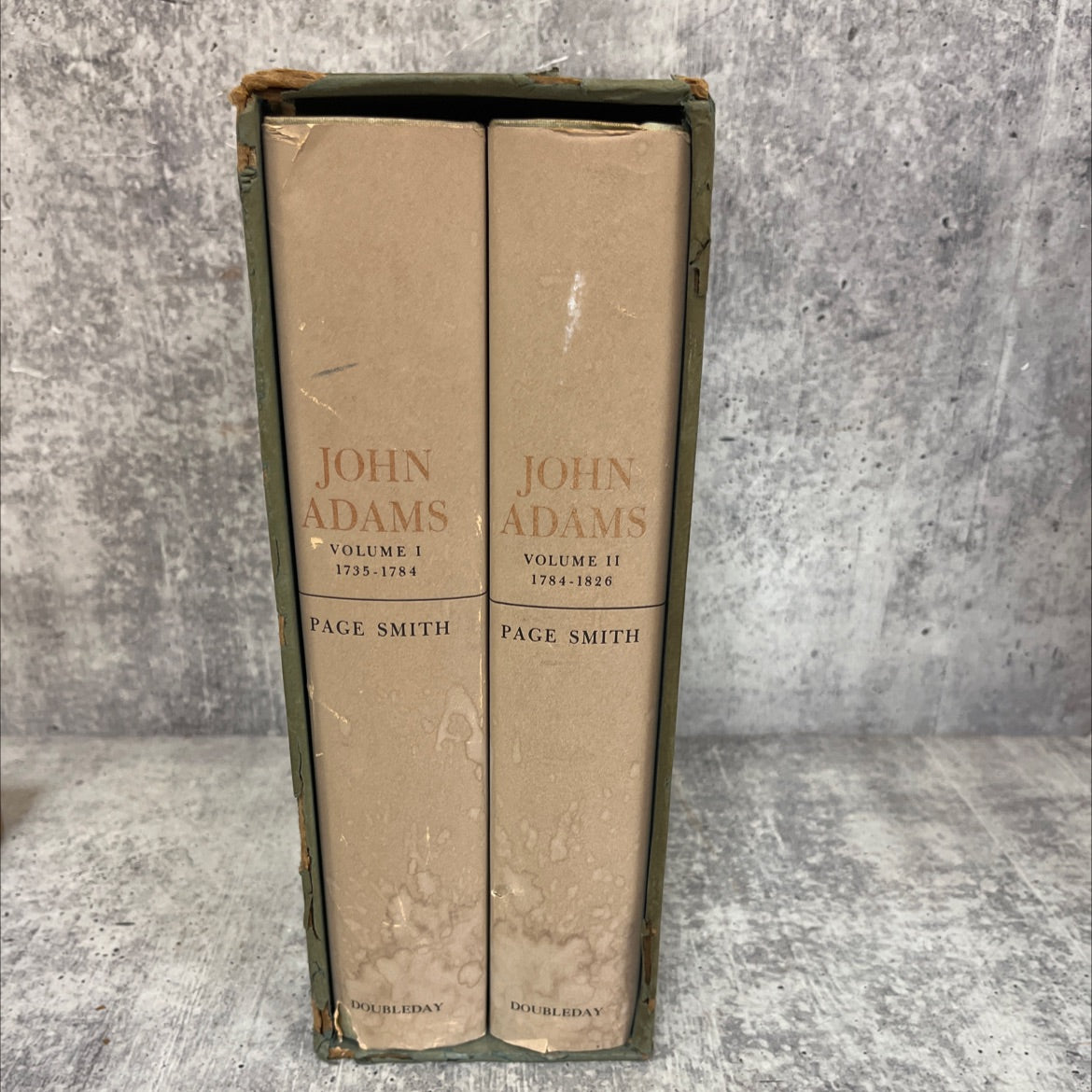 john adams volume i 1735-1784 book, by page smith, 1962 Hardcover image 4