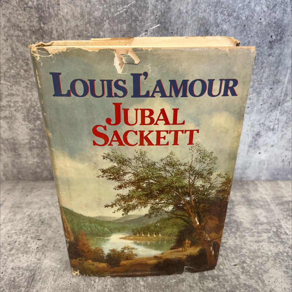 jubal sackett book, by louis l'amour, 1985 Hardcover image 1