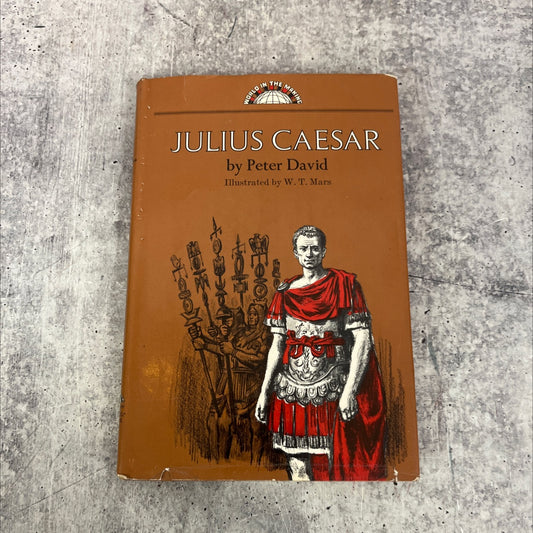 julius caesar book, by Peter David, 1968 Hardcover image 1