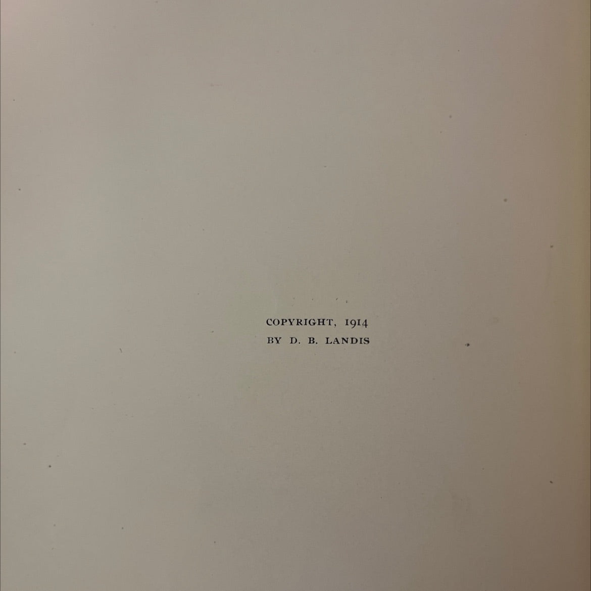 SIGNED lancaster l-y-r-i-c-s a cheerful volume of popular poems book, by david bachman landis, 1914 Hardcover, First image 3