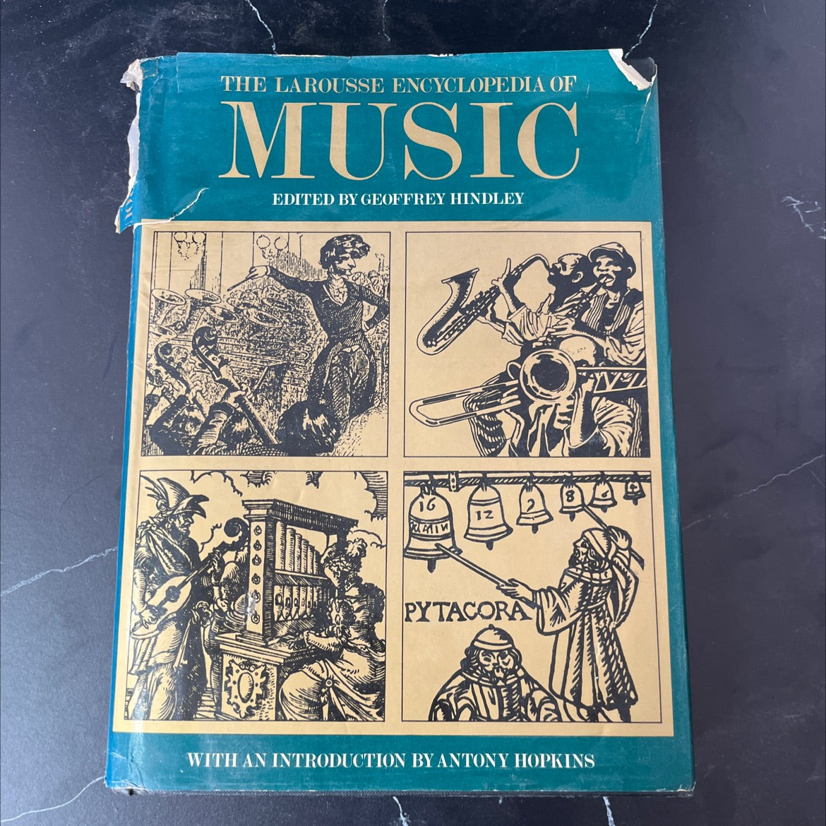 larousse encyclopedia of music book, by norbert dufourcq, 1971 Hardcover image 1