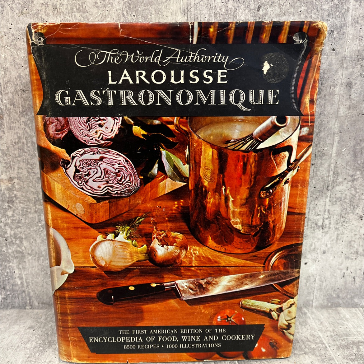 larousse gastronomique the encyclopedia of food, wine & cookery book, by prosper montagné, 1965 Hardcover image 1