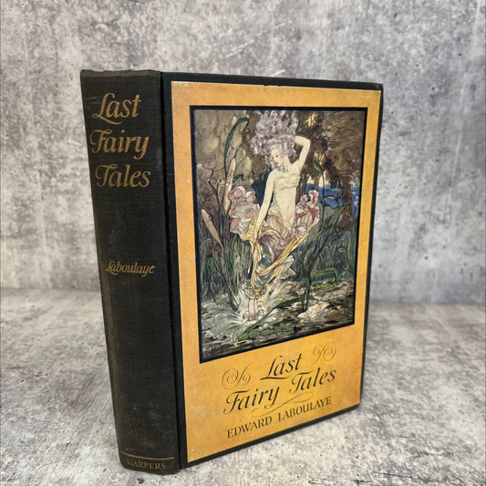 last fairy tales book, by edouard laboulaye, 1884 Hardcover image 1