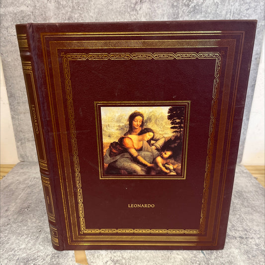 leonardo book, by jean-claude frère, 2004 Leather image 1