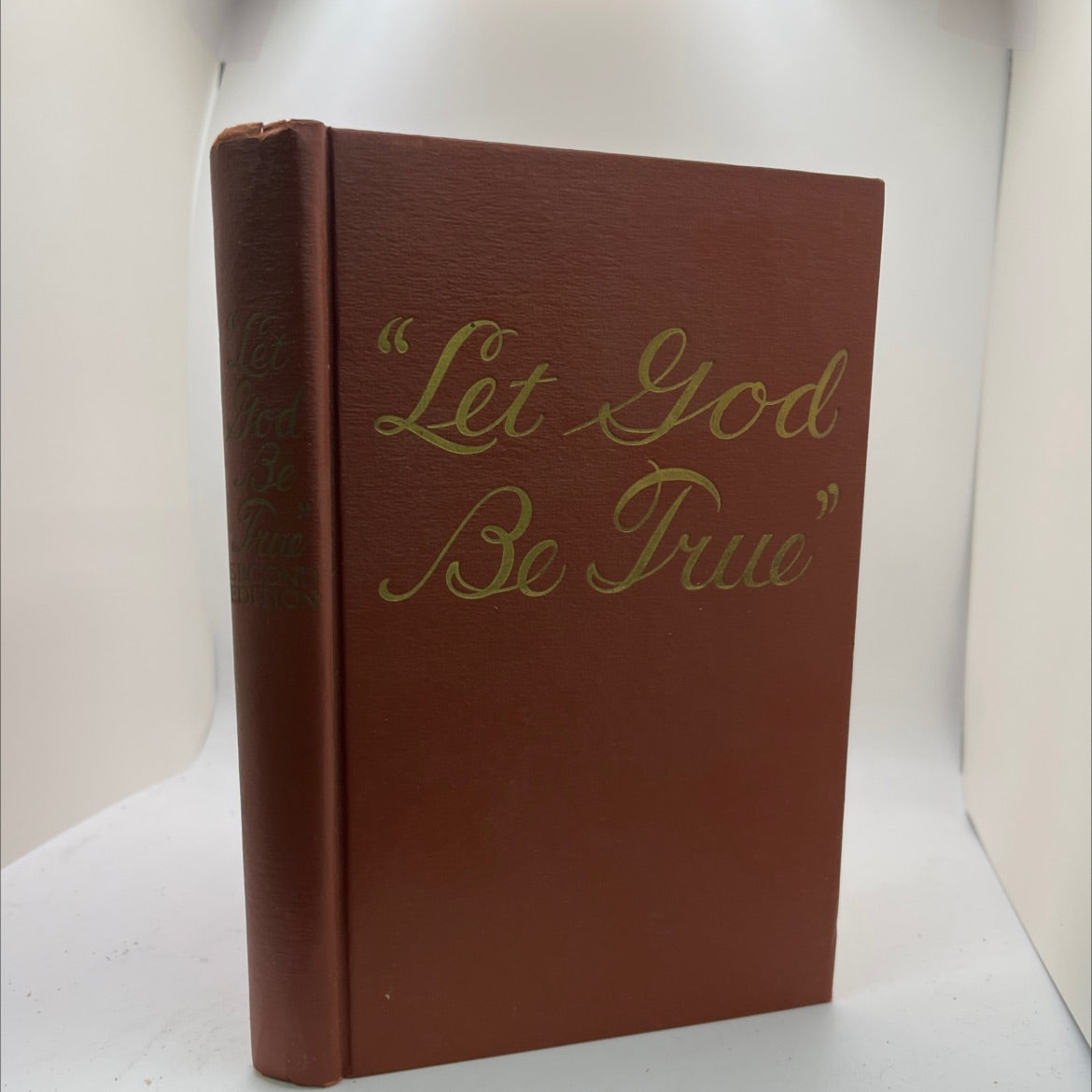 let god be true book, by Watchtower Bible and Tract Society, 1952 Hardcover image 1