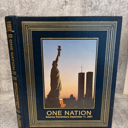 life one nation america remembers september 11 2001 book, by liani on parks angelou, 2001 Leather image 1