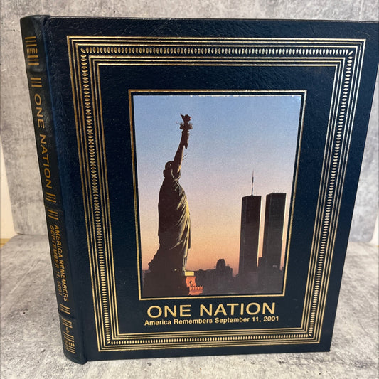 life one nation america remembers september 11 2001 book, by Joe McNally, 2001 Leather image 1