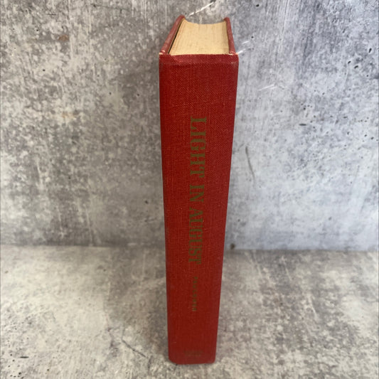 light in august book, by William Faulkner, 1959 Hardcover image 1