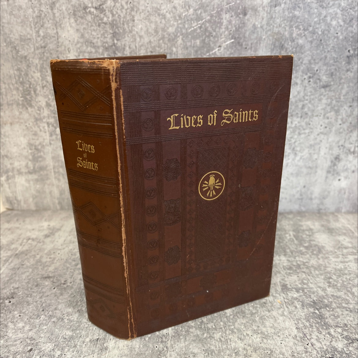 lives of saints with excerpts from their writings selected and illustrated book, by unknown, 1954 Hardcover, Vintage image 1