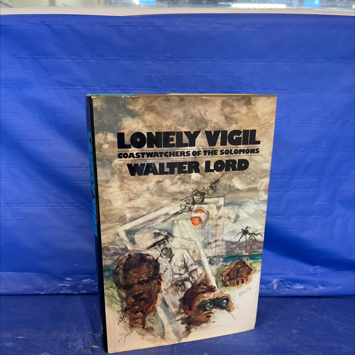 lonely vigil book, by Walter Lord, 1977 Hardcover image 1