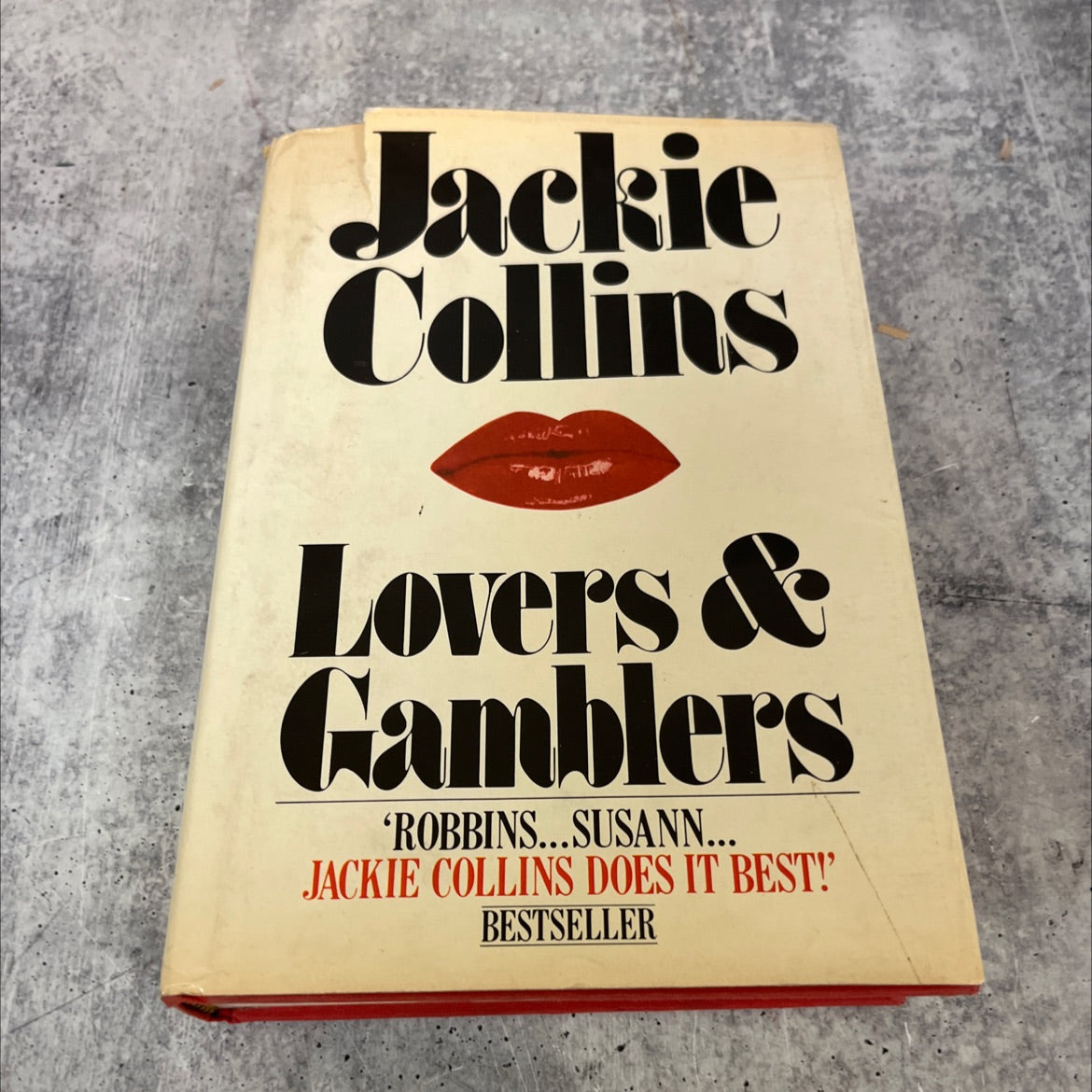 lovers & gamblers book, by jackie collins, 1978 Hardcover image 1