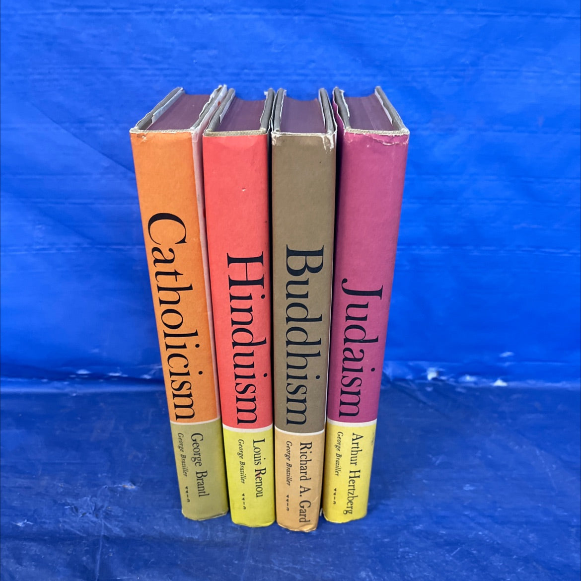 Great Religions of Modern Man 4 Volumes - man buddhism book, by Richard A. Gard, 1962 Hardcover image 1