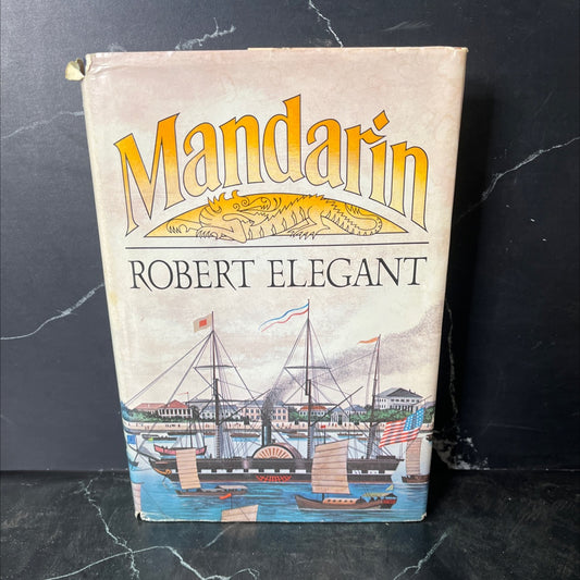 mandarin 官 book, by Robert Elegant, 1983 Hardcover, Vintage image 1