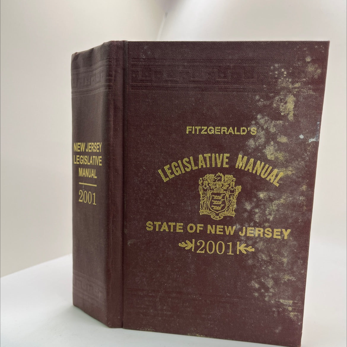 manual of the legislature of new jersey book, by New Jersey Legislature, 2001 Hardcover image 1