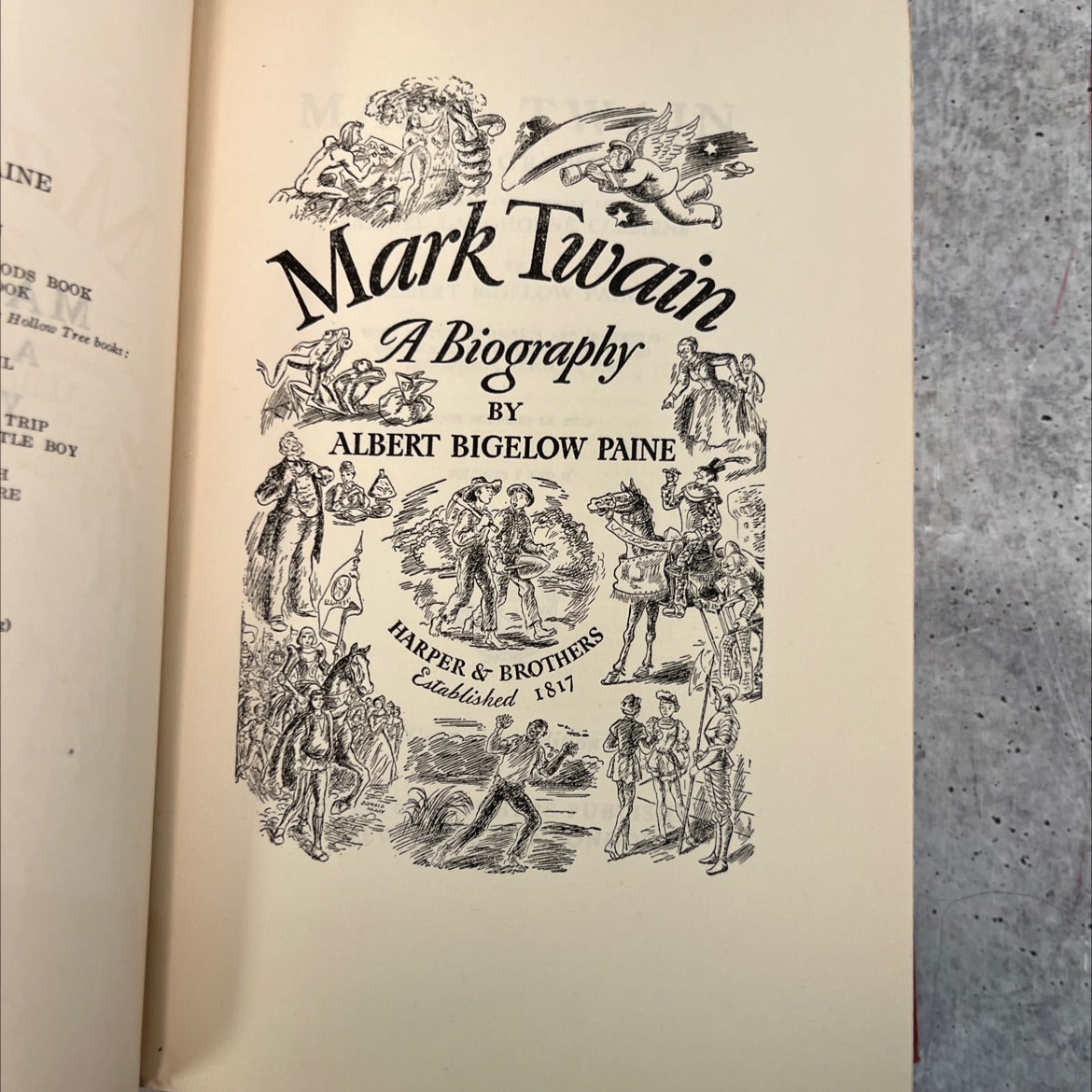 mark twain a biography book, by albert bigelow paine, 1912 Hardcover image 2