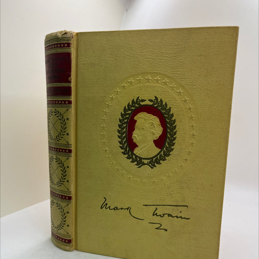 mark twain's autobiography volume i book, by mark twain, 1924 Hardcover image 1